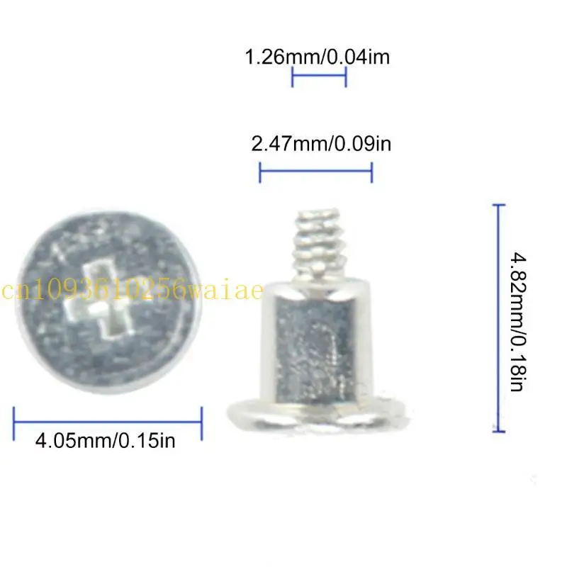 652F 58Pcs Full Screws Set for NS Lite Game Console Repair Replacement Head Screw