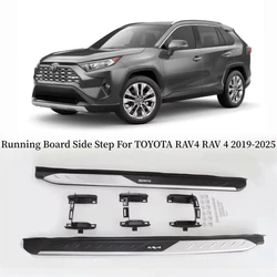 Running Board Side Step Bar Pedals For TOYOTA RAV4 RAV 4 2019 2020 2021 2022 2023 2024 2025 High Quality Nerf Bars Accessories