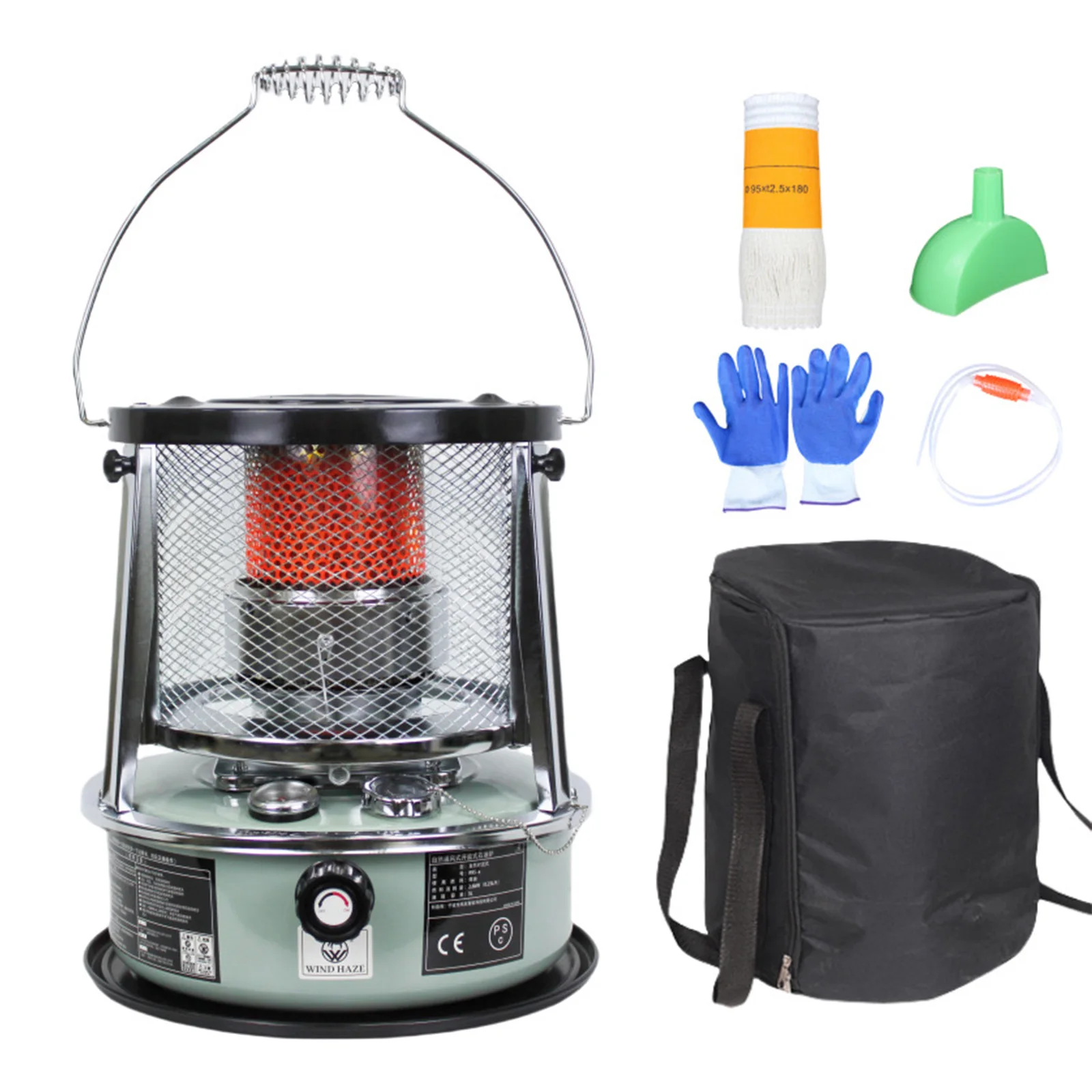 

Liftable Kerosene Stove Heater Outdoor Tent Kerosene Stove Multifunctional Hiking Heating Cooking Stove