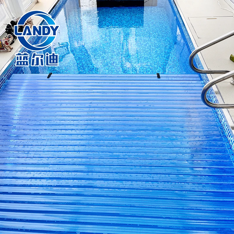 PC-Abdeckung für elektrische Schwimmbäder, wasserdicht, rutschfest, mit Lattenrost, automatische Schwimmbadabdeckungen für vorhandene Integrierte Pools