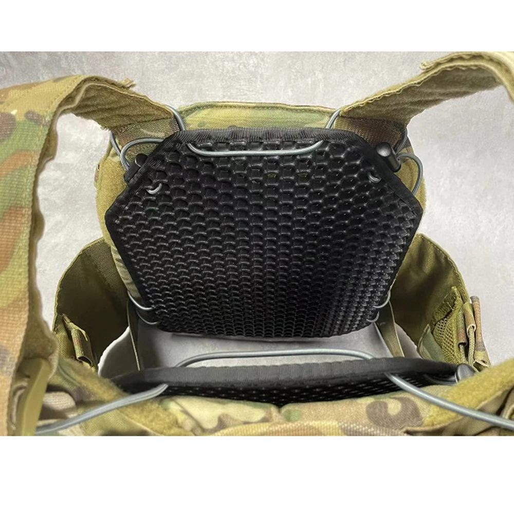 전술 조끼 통기성 방열 패드 2피스 세트, 방탄 보드 쿠션 안감