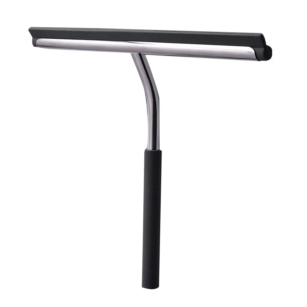 

Stainless Steel Squeegee Durable Window Cleaner Tile Car Windscreen Wiper Glass Scraper Long Lasting Small Size Easy Grip