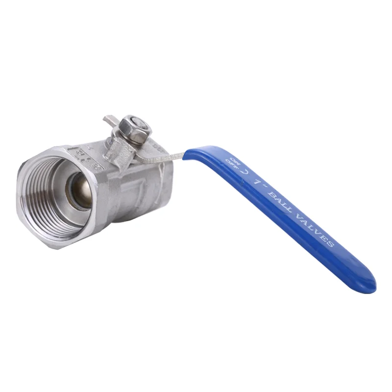 

China factory customized 1000Wog one/two piece ball valve China factory SS304 /SS316 is generally suitable for water and gas