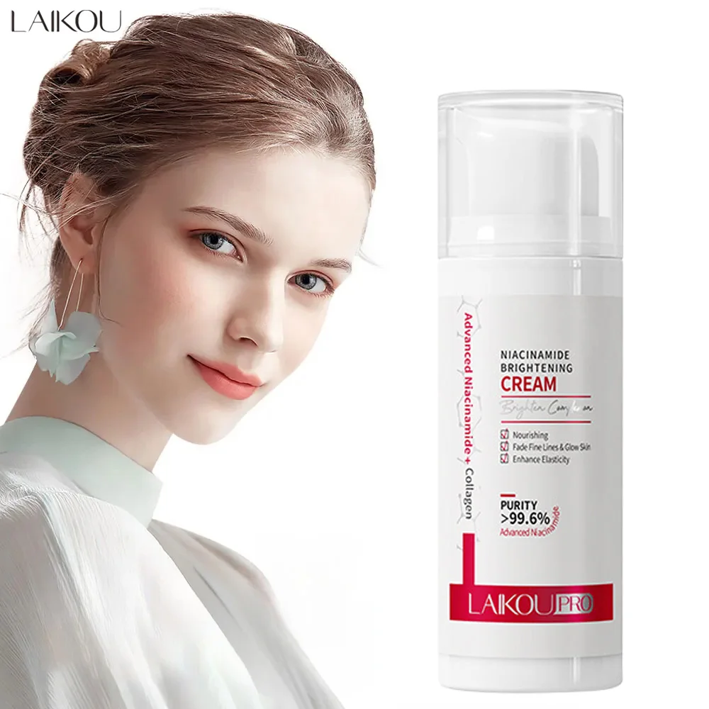 LAIKOU PRO Nicotinamide Face Cream Wrinkle Removal Firming Lifting Moisturizing Tighten Beauty Skin Care 30g