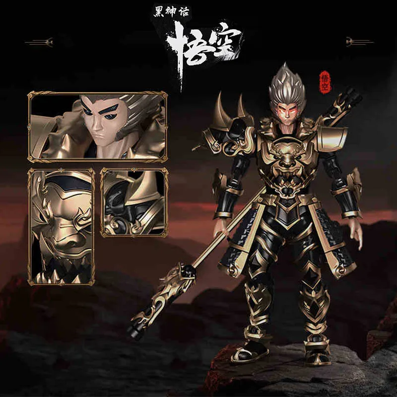 Original Black Myth: Black Wukong Action Figure Collector'S Edition Assembly Model Figure Toys Children Collection Gift