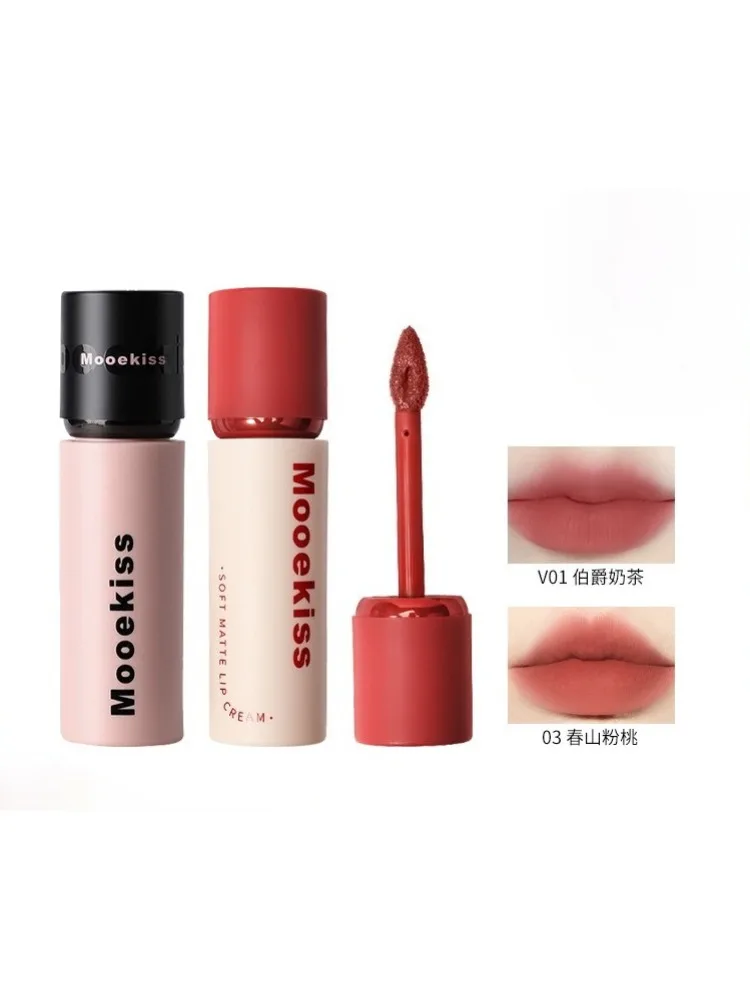 Mooekiss brume boue à lèvres mat rouge à lèvres velours vernis à lèvres brume crème pour les lèvres