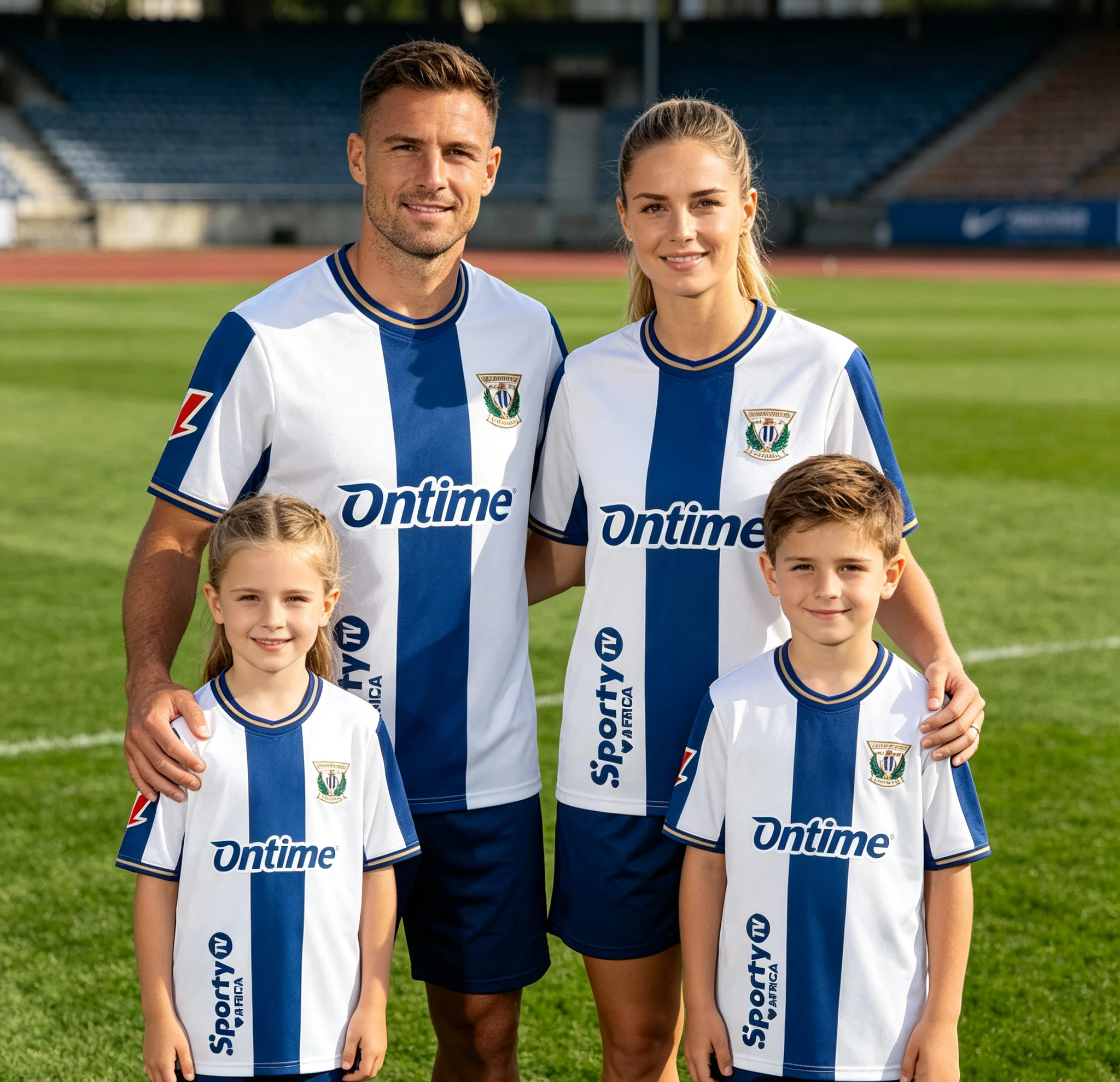 Leganes 26/27 Saison-Trikot, 3D-Druck, atmungsaktives Street-T-Shirt im Y2K-Stil mit kurzen Ärmeln, Familien- und Eltern-Kind-Kleidung – Detail 3