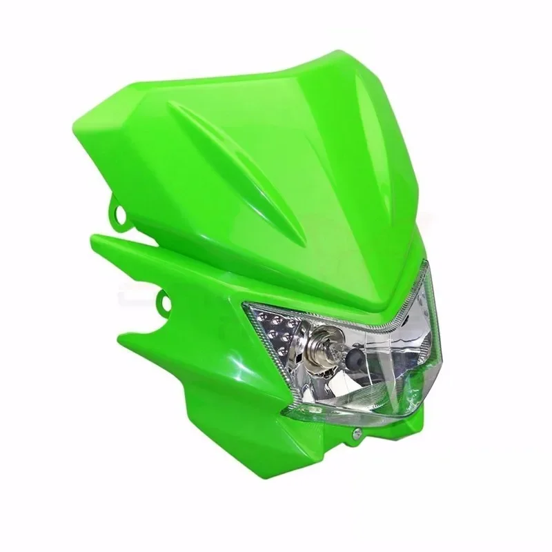 

Green Off Road Headlight for Honda Kawasaki Suzuki Yamaha CRF CR KDX XR