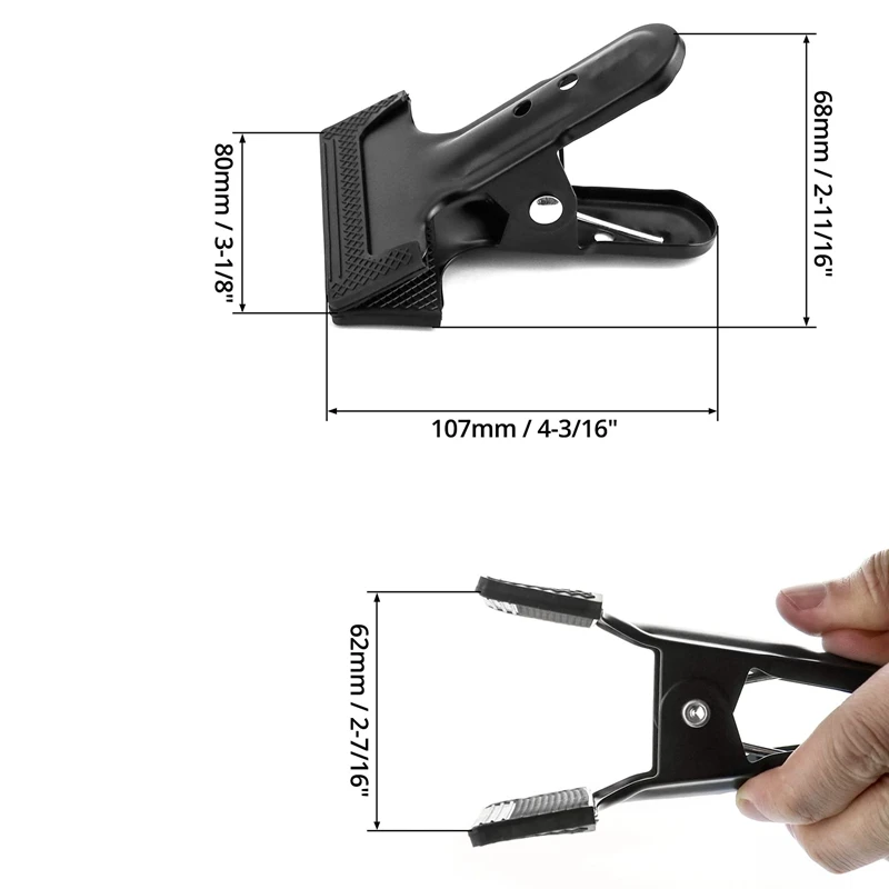 10 Pcs Spring Clamps Clips Desktop Board Clips For Photo Studio Backdrops Woodworking