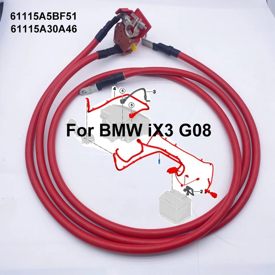 61115A5BF51 Positive Battery Fuse Cable For BMW iX3 G08 BEV