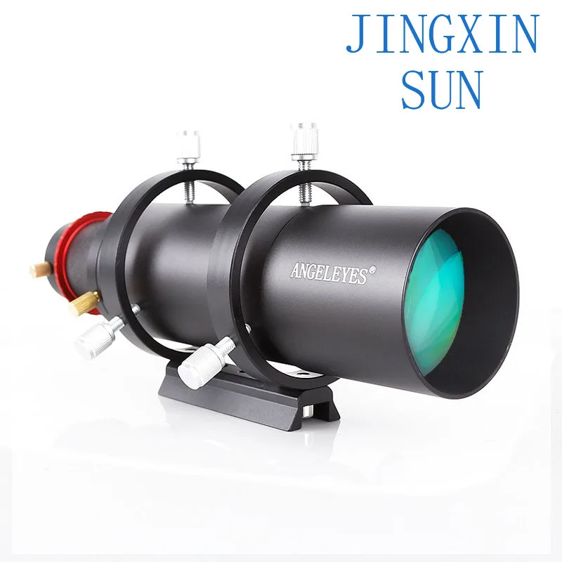 60mm Guide Scope Magnifier Finderscope for Astronomical Telescope 240mm Focal Length F4 Ratio Guidescope with Helical Focuser