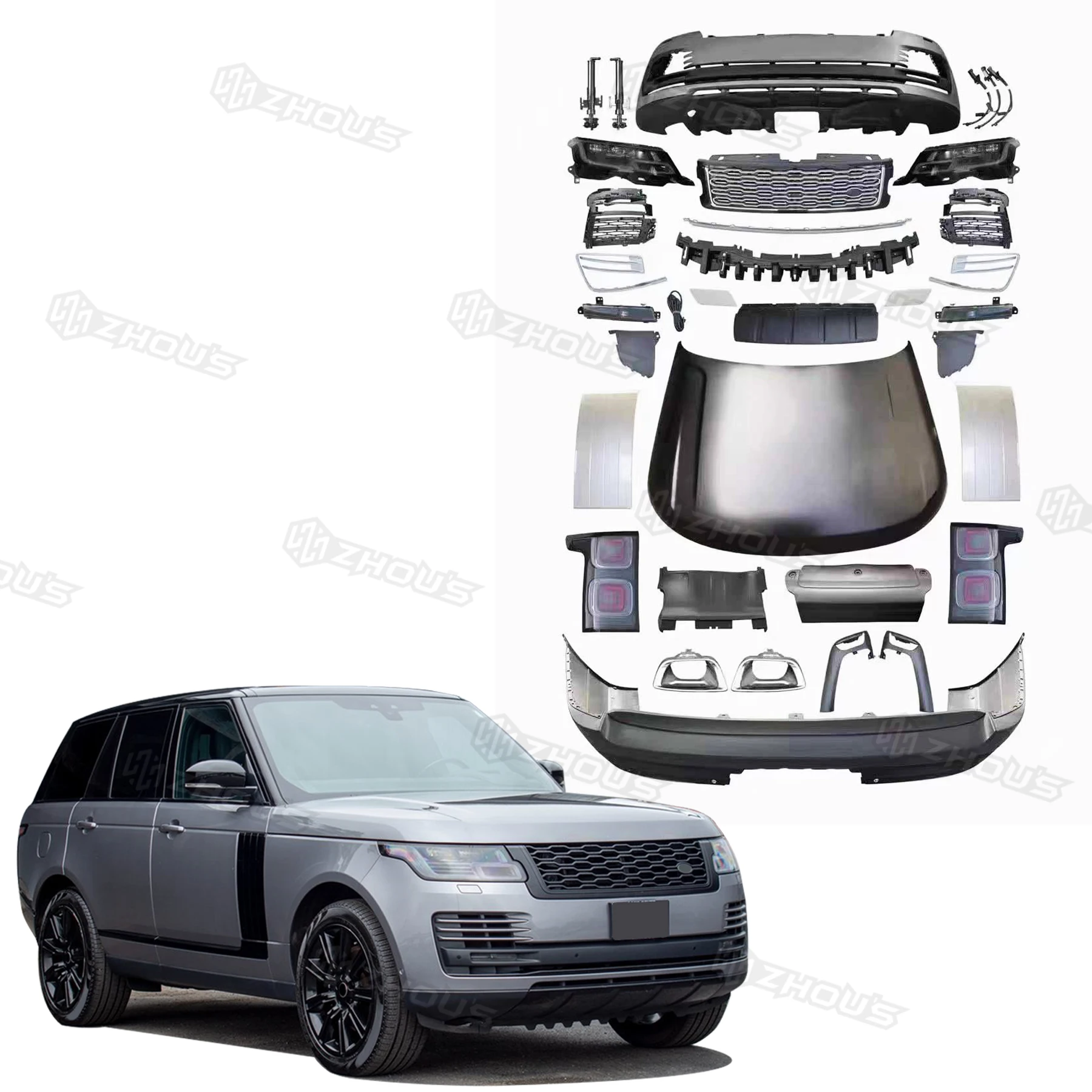 Facelift Body Systems Sva Facelift Bodykit For Land Rover Range Rover Vogue 2013 Upgrade 2018 Body Kit