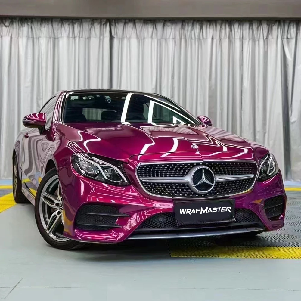 

Red Carbon Fiber PET Liner Full Car Vinyl Wrap Glaze Tower Vehicle Wrap for Custom Auto Styling And Protection