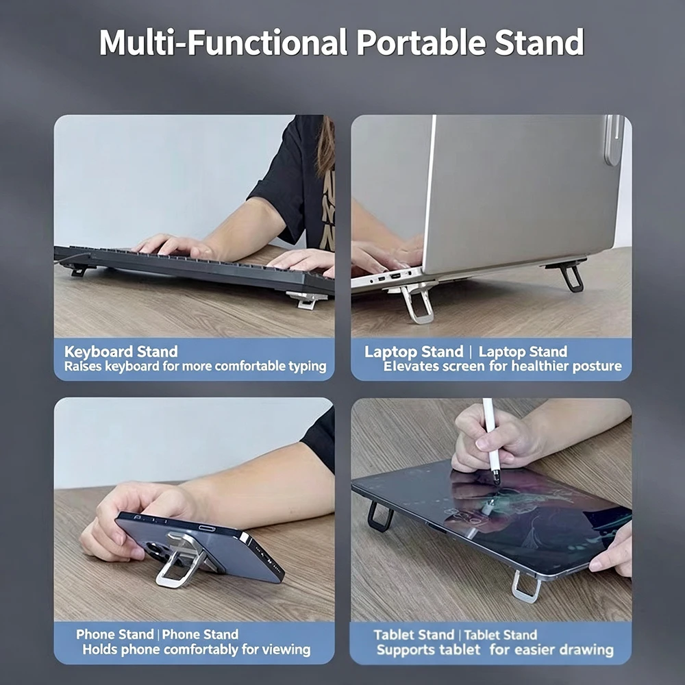KEBIDU 2 Stück Mini Faltbarer – Laptop Stand Riser Bewertung und Preis