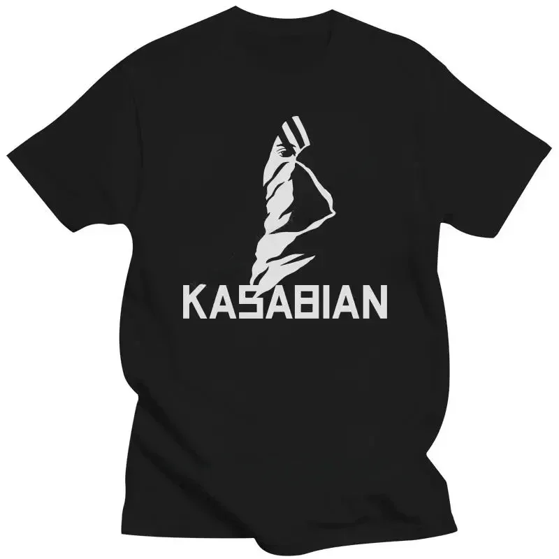 Beach man tee shirt Mens Unisex male t-shirts tops Tour Official Tee T-Shirt fashion print tees Kasabian Ultra Face  streetwear