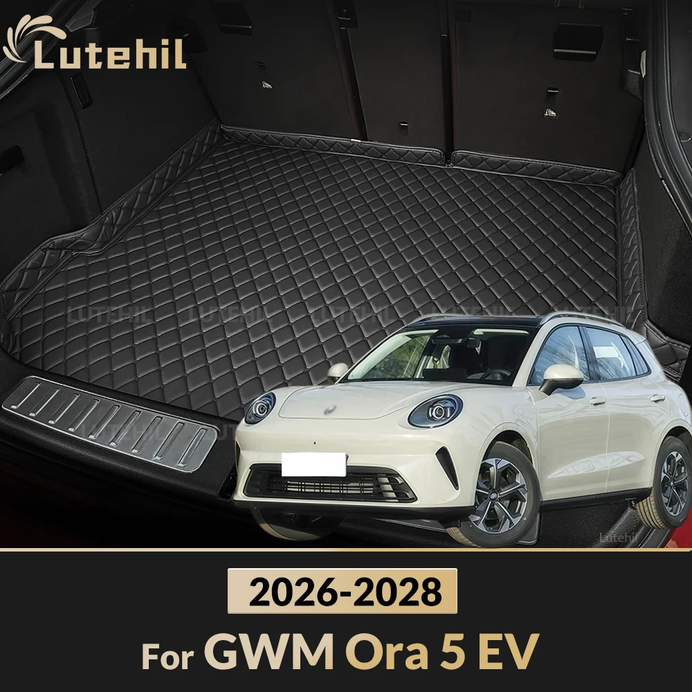 Für GWM Ora 5 EV 2026 2027 2028 Kofferraummatte, Kofferraumauskleidung, Schutzpolster, Innenraumschutz-Zubehör