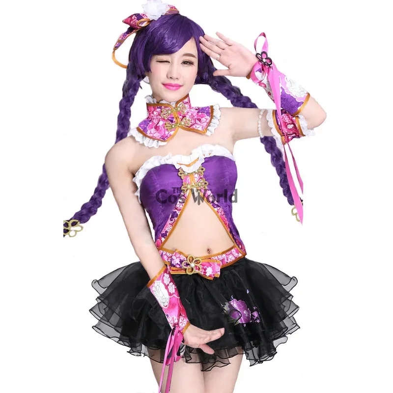 Love Live China Girl Tojo Nozomi Chinoiserie Cheongsam Outfit Anime Customize Cosplay Costumes