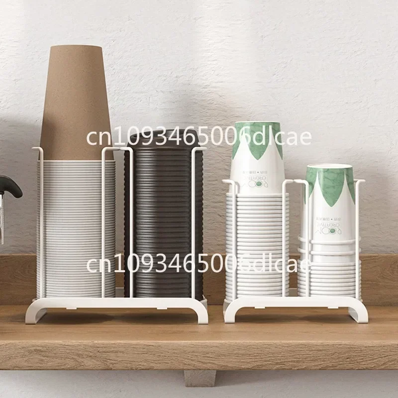 Disposable picker, paper holder, water rack, bar, milk tea lid, coffee cup storage box.