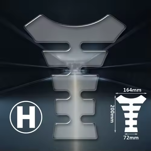 Transparent Resin Tank Pad Protector Universal for Motorbike for Kawasaki Honda CBR Suzuki GSXS GSXR Yamaha etc - Image 14