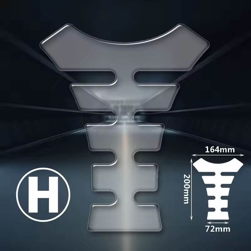 Transparent Resin Tank Pad Protector Universal for Motorbike for Kawasaki Honda CBR Suzuki GSXS GSXR Yamaha etc - Image 14