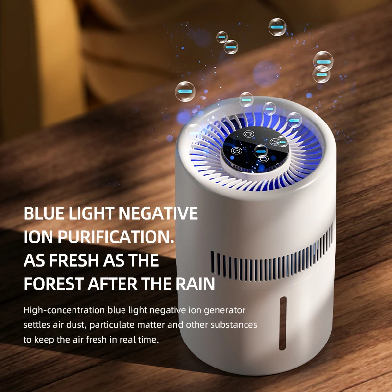 4L Large Room Humidifier with Powerful Mist Output, 360° Surround Moisture, Quiet Ultrasonic Humidifier
