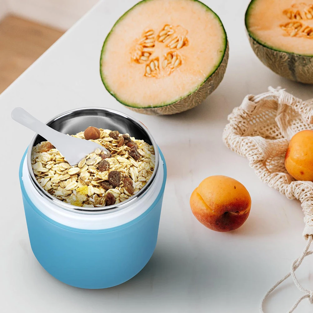 

Thermal Lunch Box Insulated Food Jar Stainless Steel H Soup Leak Proof Office Breakfast Porridge Holder Food