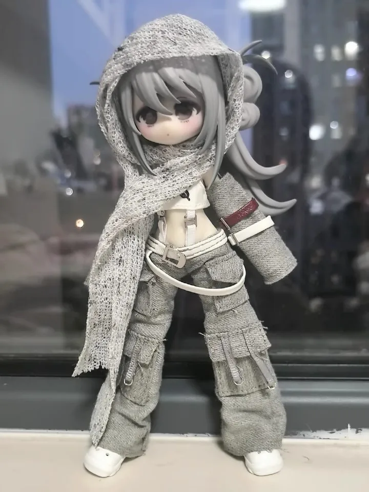 

Hot Joint Movable Doll Accessory Set 1/12 Bjd Clothes Pants Skirt Hat Ob11 Dress Up Doll Figurine Model Replacement Birthday Gif