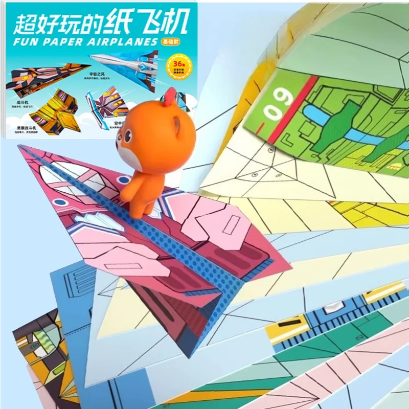 diy-criancas-artesanais-36-folhas-3d-colorido-dobravel-aviao-de-papel-origami-brinquedo-educativo-montessori-quebra-cabeca-pensando-brinquedos