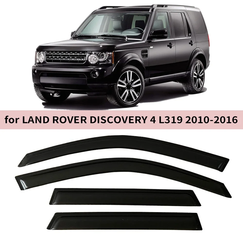 

Оконный козырек для LAND ROVER DISCOVERY 4 L319 2010 2011 2012 2013 2014 2015 2016, ветровые дефлекторы, защита от дождя, дверной козырек, вентиляционное отверстие
