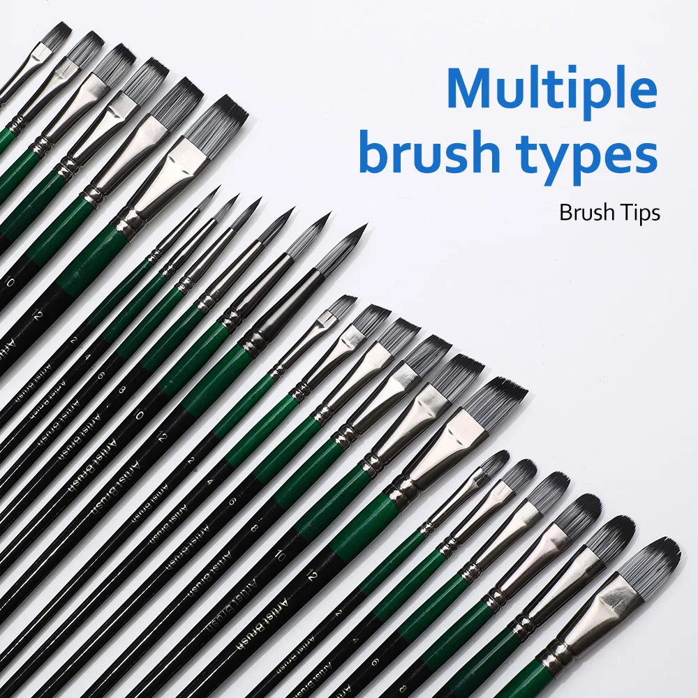 BOMEIJIA 6-Piece Paintbrush Set for Artists And Art Enthusiasts Quality Brushes for Various Painting Needs 1
