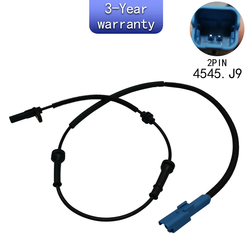 Anti-lock brake system sensor For Peugeot 2008 208 301 Citroen C3 C3-XR C-Elysee 4545.J9