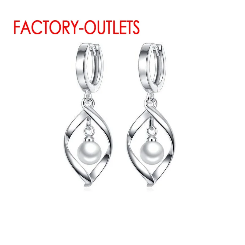 Amazing Discount Genuine 925 Sterling Silver Dangle Earring For Women Korean Earrings Newest Fashion Jewelry Factory Direct Sale