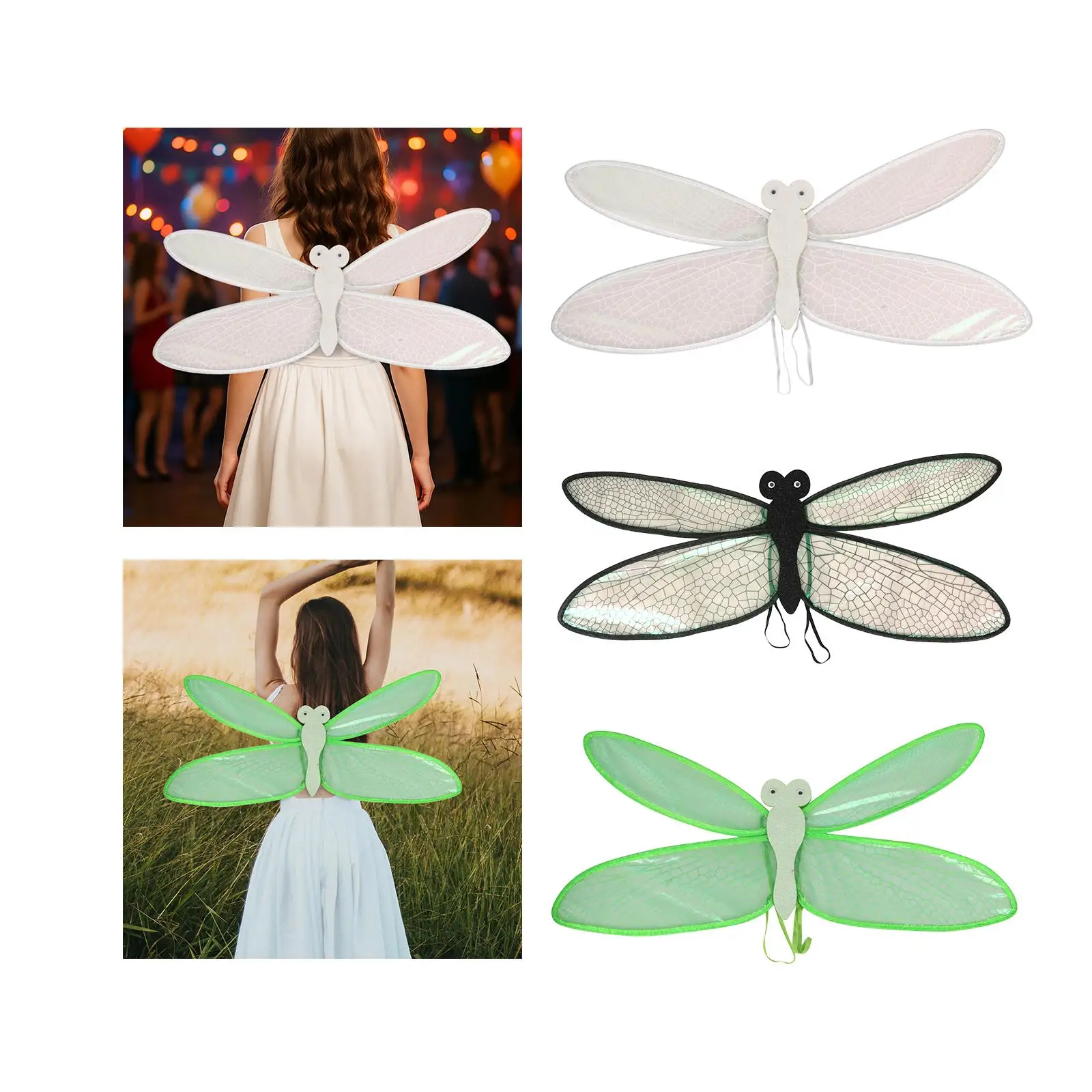 

Костюм для женщин и девочек, косплей с крыльями принцессы для ролевых игр