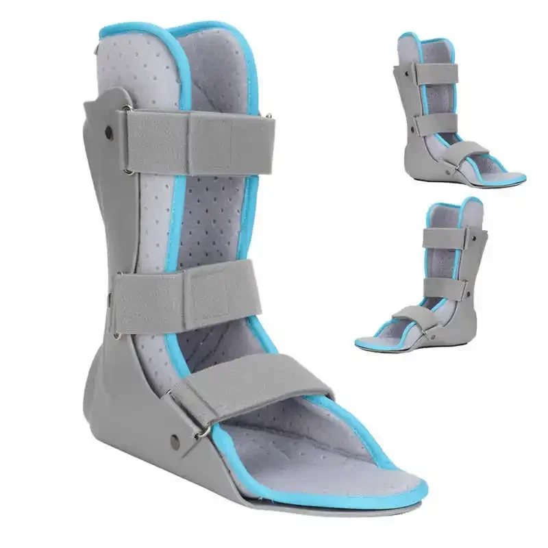 1 Pcs Medical Ankle Joint Fracture Rehabilitation Brace Adjustable Foot Drop Orthotics Foot Sprains Fixation Stabilizer Unisex