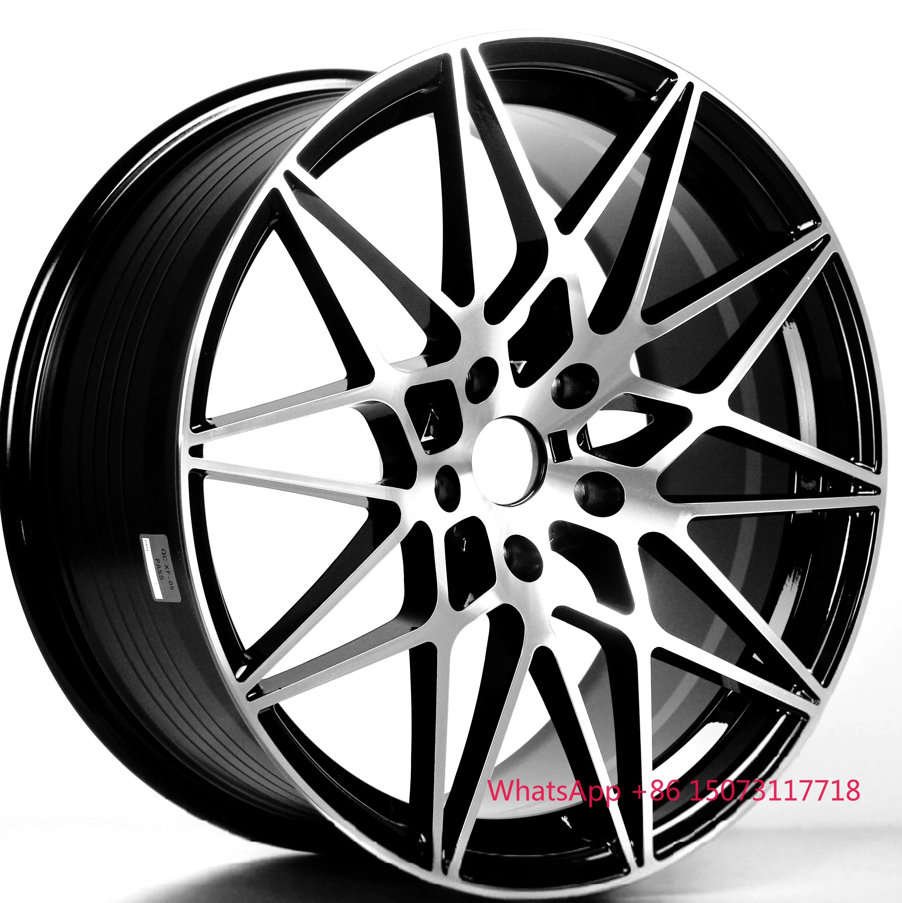 

17 18 19 Inch 5x120 5 Holes Rim Pcd 120mm Car Alloy Wheels Luxury Passenger Car Wheels Rims