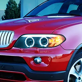 適用於BMWX5 E53 2004-2006款的LED汽車頭燈總成升級套件,高品質投影透鏡及工具配件 8 最佳銷售 BMWX5 E53頭燈 - №8
