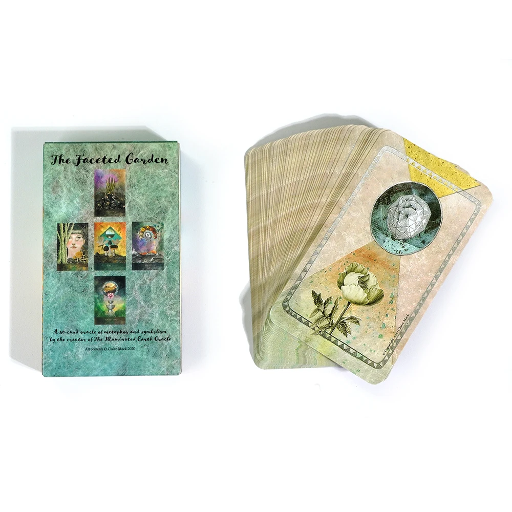 The Faceted Garden Oracle Second Edition Oracle Deck Divination Inspired By The Symbolism