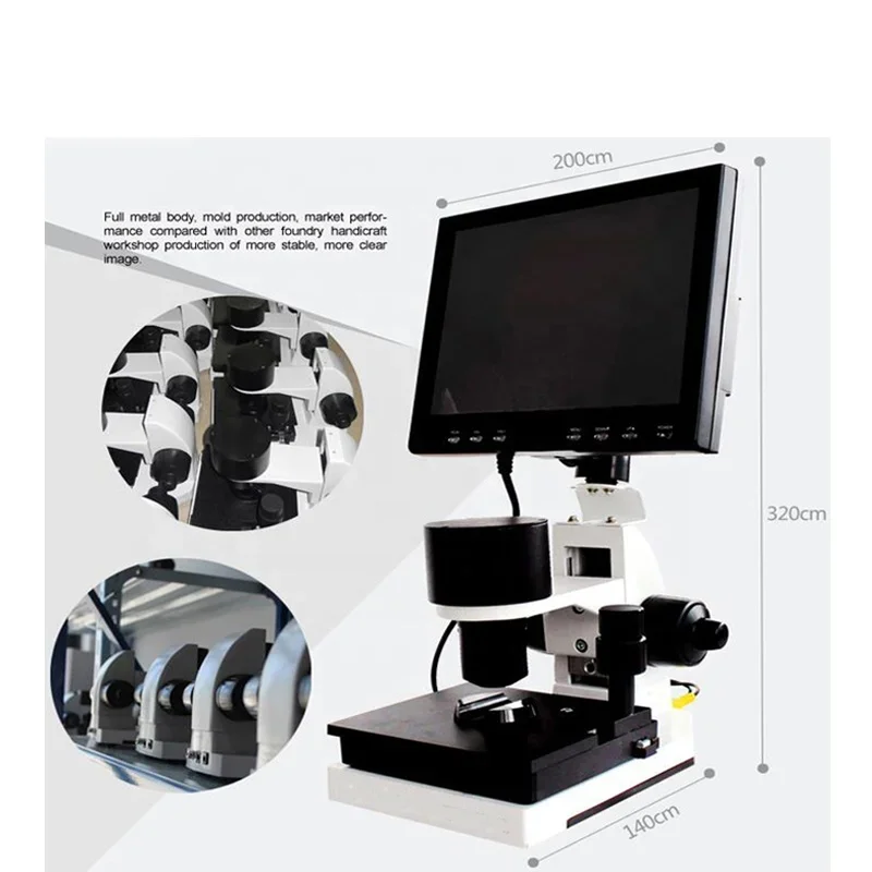 

perfect 20252024 Latest Equipment 9 inch blood microcirculation Cell biological microscope