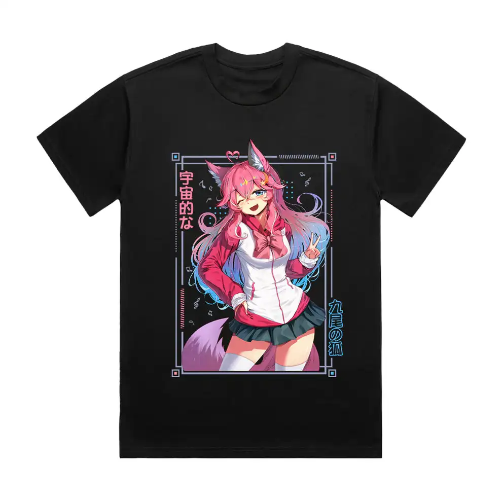 

Kiichan Cosmic Fox Girl T-Shirt