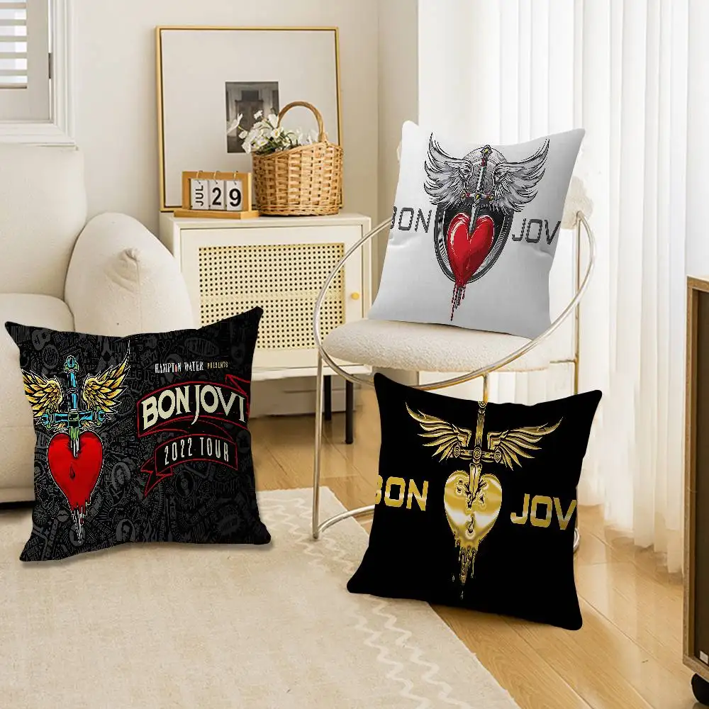 Funda de almohada personalizada B-BonS J-JoviS, decoración para fiesta infantil, funda de almohada, regalo de cumpleaños para niños