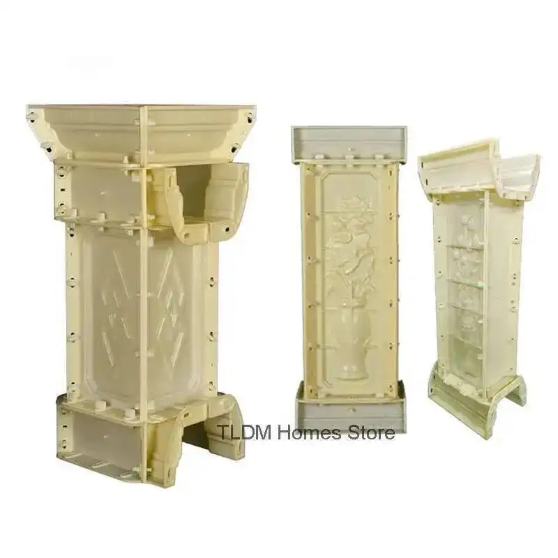 

Ваза Европейская утолщенная домашняя римская колонна Литая форма для виллы, балкона, двора, забора, колонны, формы для цементных ограждений