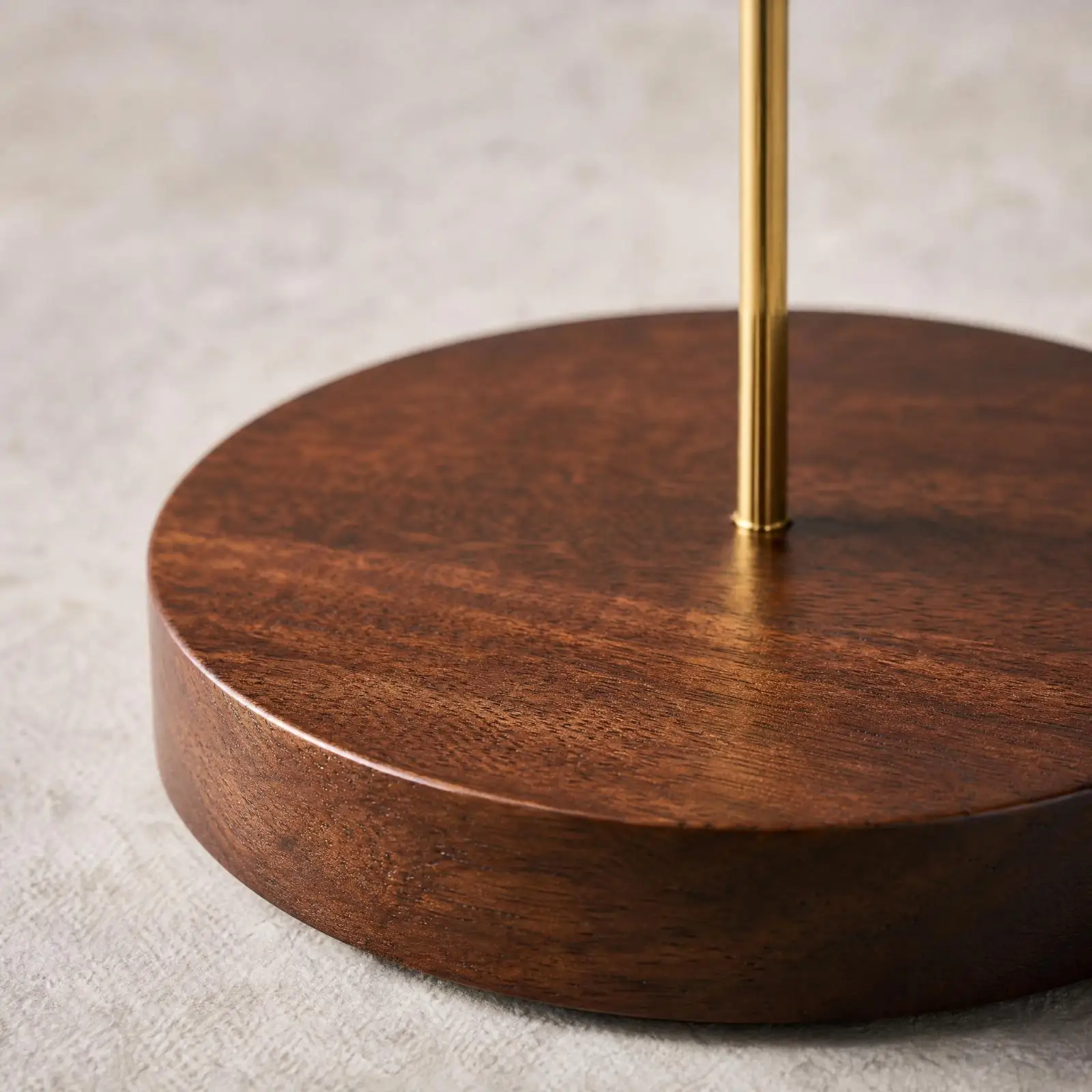 Versatile Tabletop Card Holder with Clip for Photocard Display Menus and Reminders Sturdy Walnut Base Design