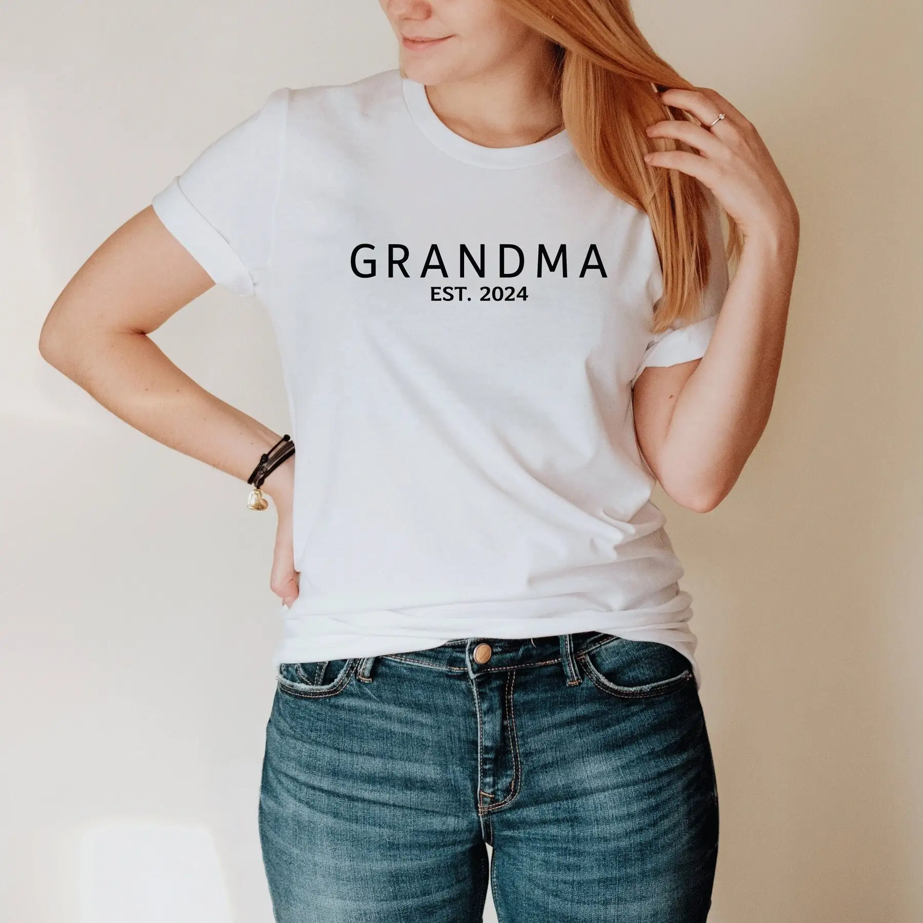 Grandma T Shirt Nana Birthday Mother's Day Grandmother New Life Groovy