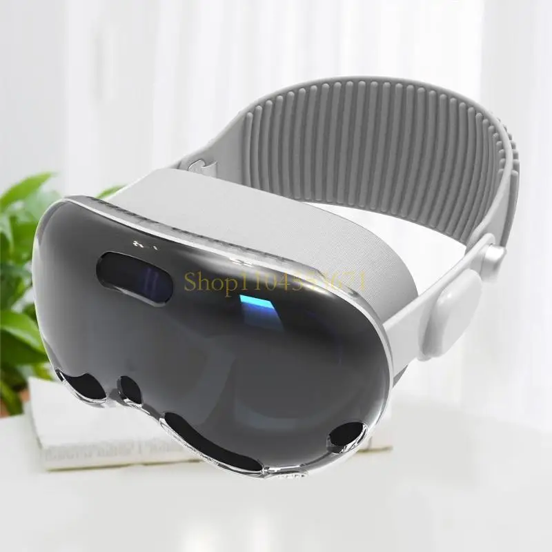 حافظة سماعات الرأس الأكثر مبيعًا، غطاء حماية شفاف من مادة TPU لسماعات الواقع الافتراضي #4