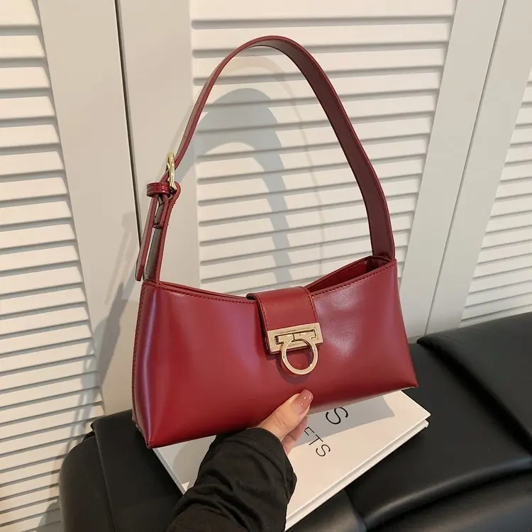 

New 891 Simple and Versatile Handbag Shoulder Bag Retro Large Capacity Fashion Women's Bag Commuter Bag Simple Bag