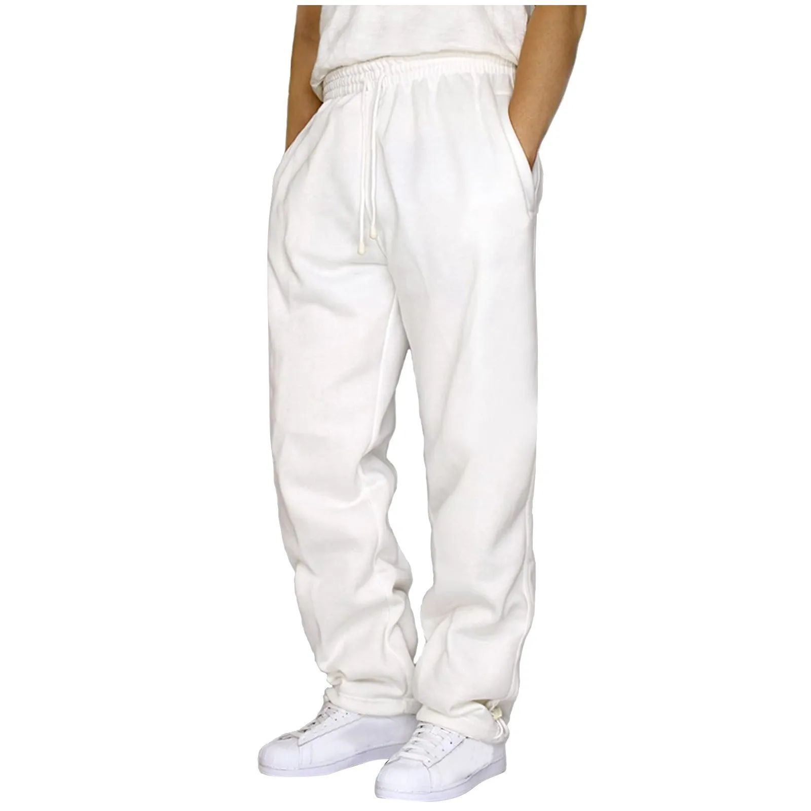 

Man Pants Tracksuit Outfit Sportswear Baggy Gym Workwear Summer Sweatpants Joggers Pantalones Trousers Straight Big Size Y2k