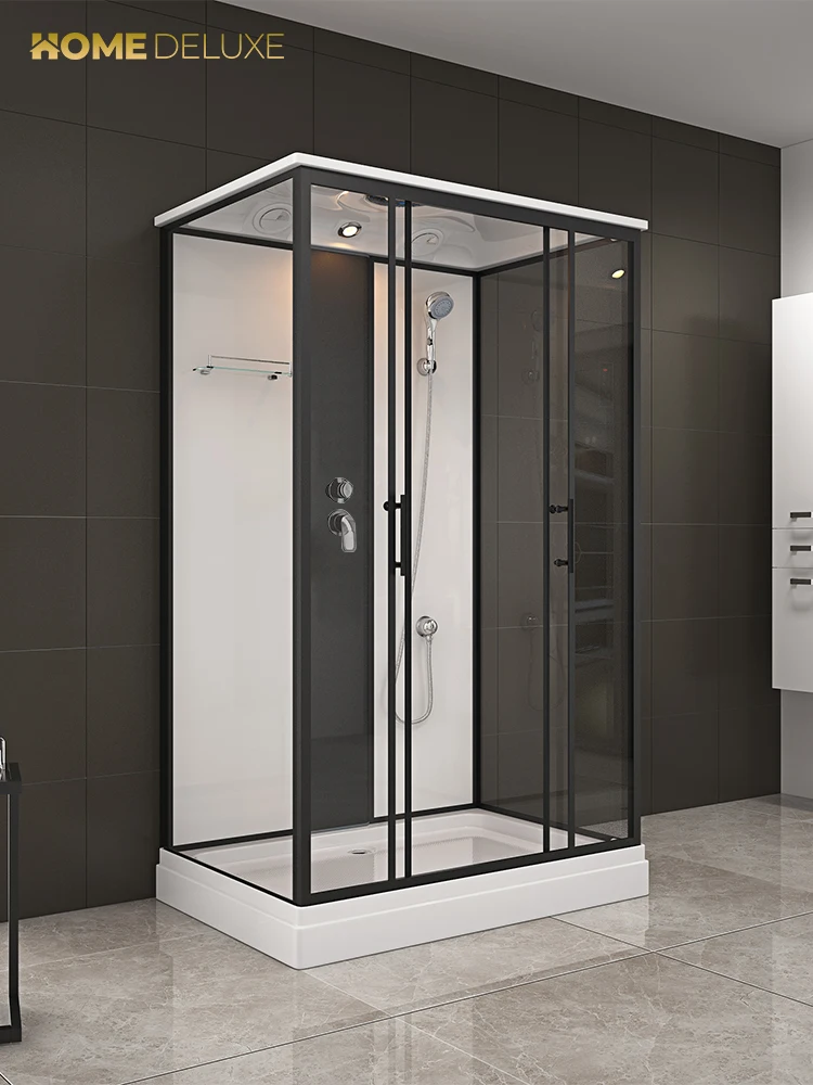 

Shower room Integrated bathroom integrated household toilet partition finished rectangular mobile bath room shower room