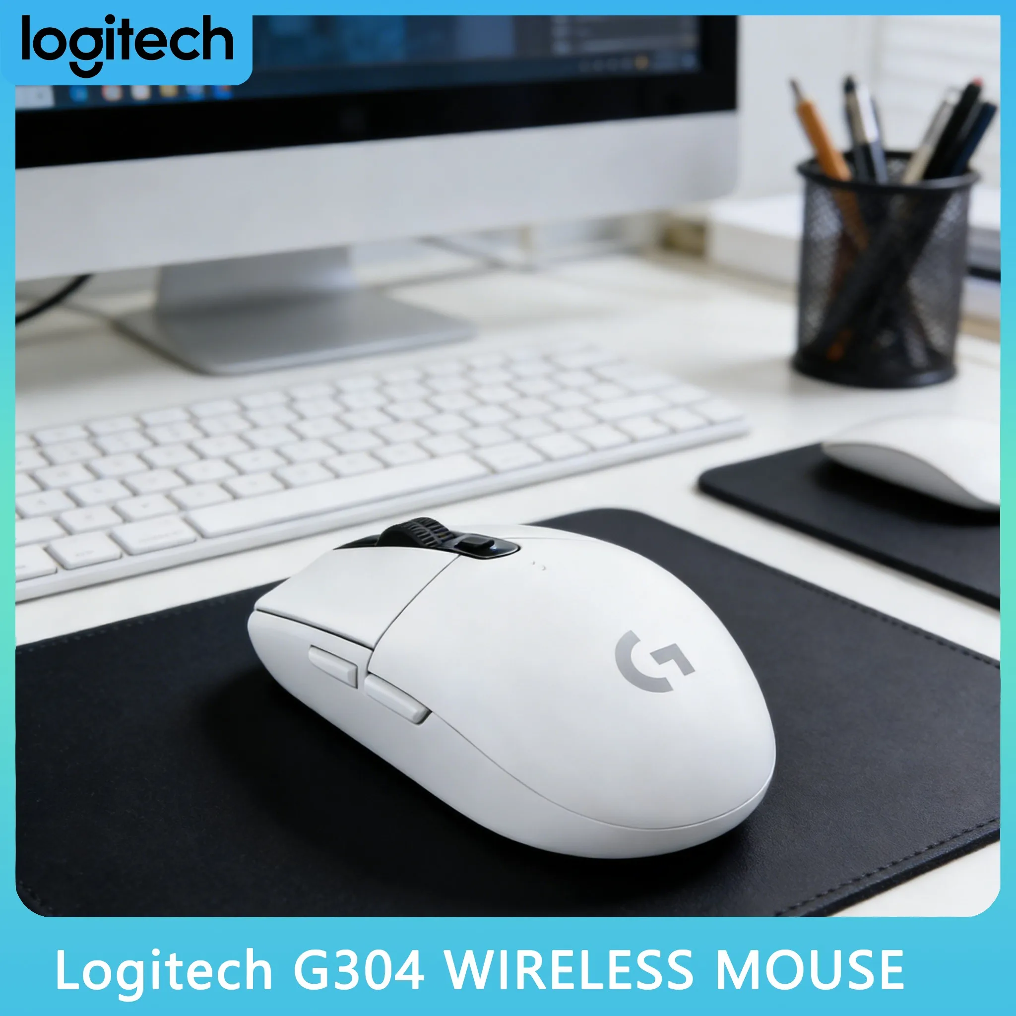 

Беспроводная мышь Logitech G304/G305: яркий дизайн, идеально подходит для декора рабочего стола