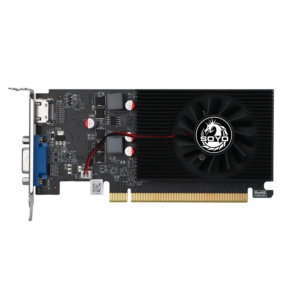 AMD SOYO AMD Radeon 7670 2GB GDDR5 128‑bit PCI‑E2.0X16 For Desktop Graphics Card GPU Video Card Half-height 40NM Computer game - Aliexpress Deal