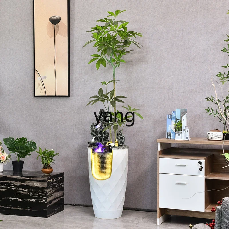 CX modern simple circulation water fountain ornament water feature living room TV cabinet decoration